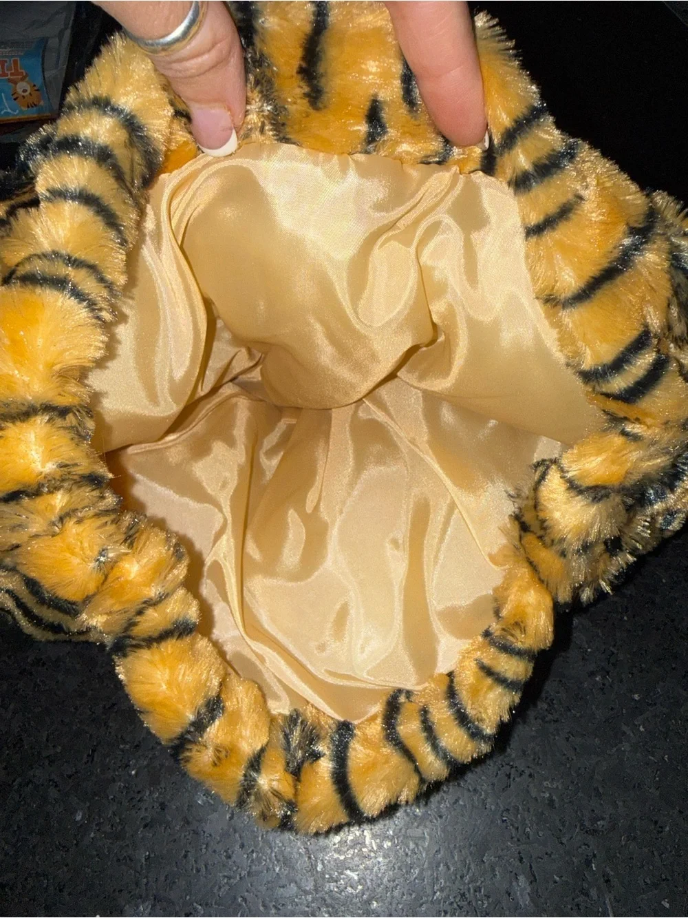 NEW FORUM NOVELTIES INFANT Tiger Bubble Tunic  Costume W/Tail & Hood 18-23 LBS